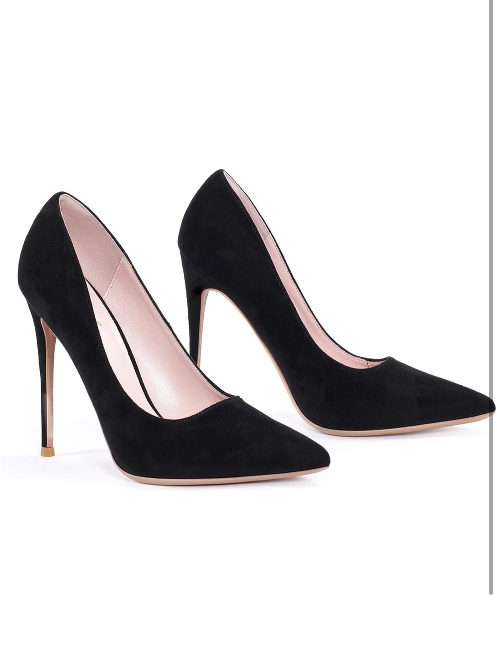 3/$30Classic Black Pointed-Toe Stiletto Pumps - Women's Dress Heels